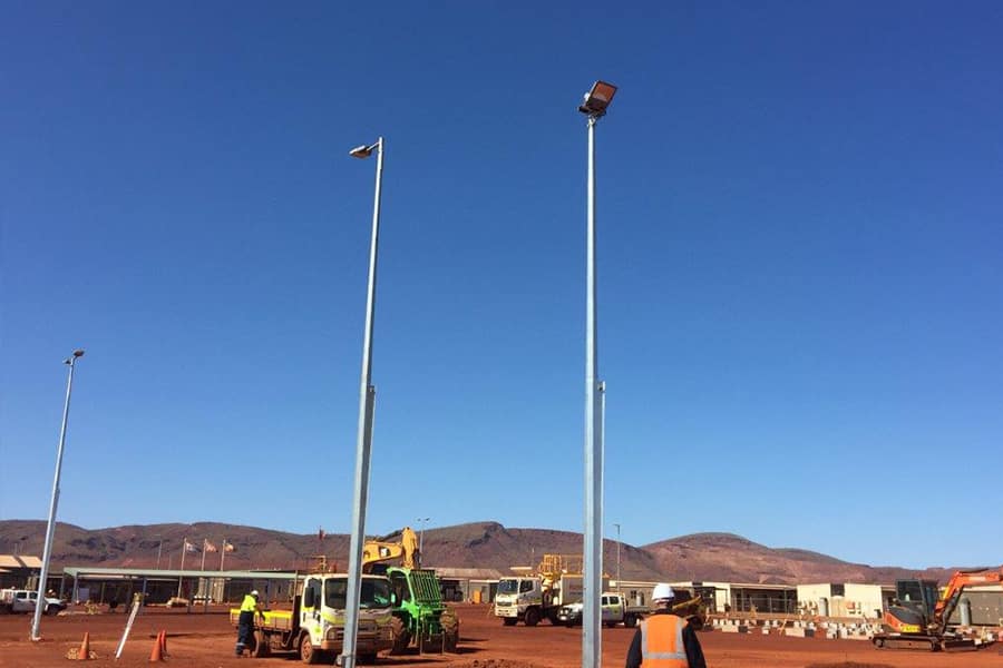 Outdoor Led Street Light in Bus Station in Australia2