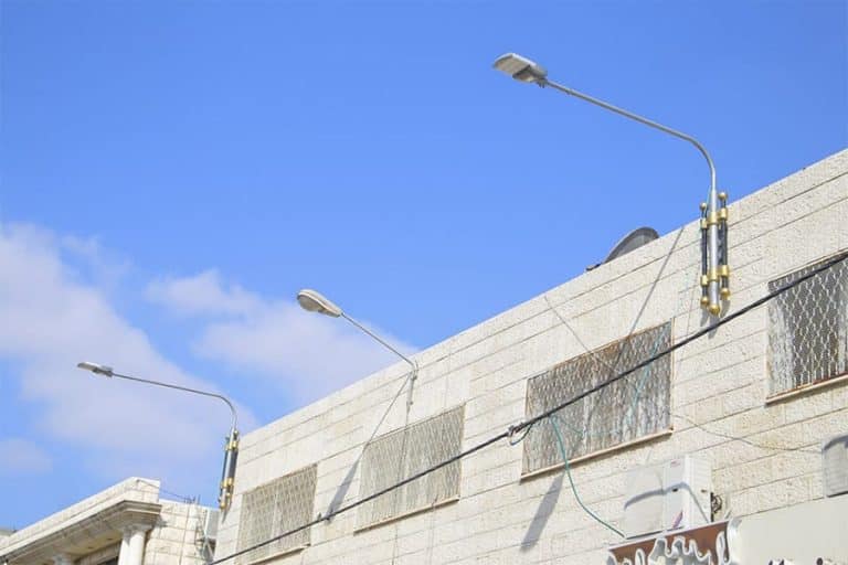 Series H City Streetlight On Urban Road in Palestine