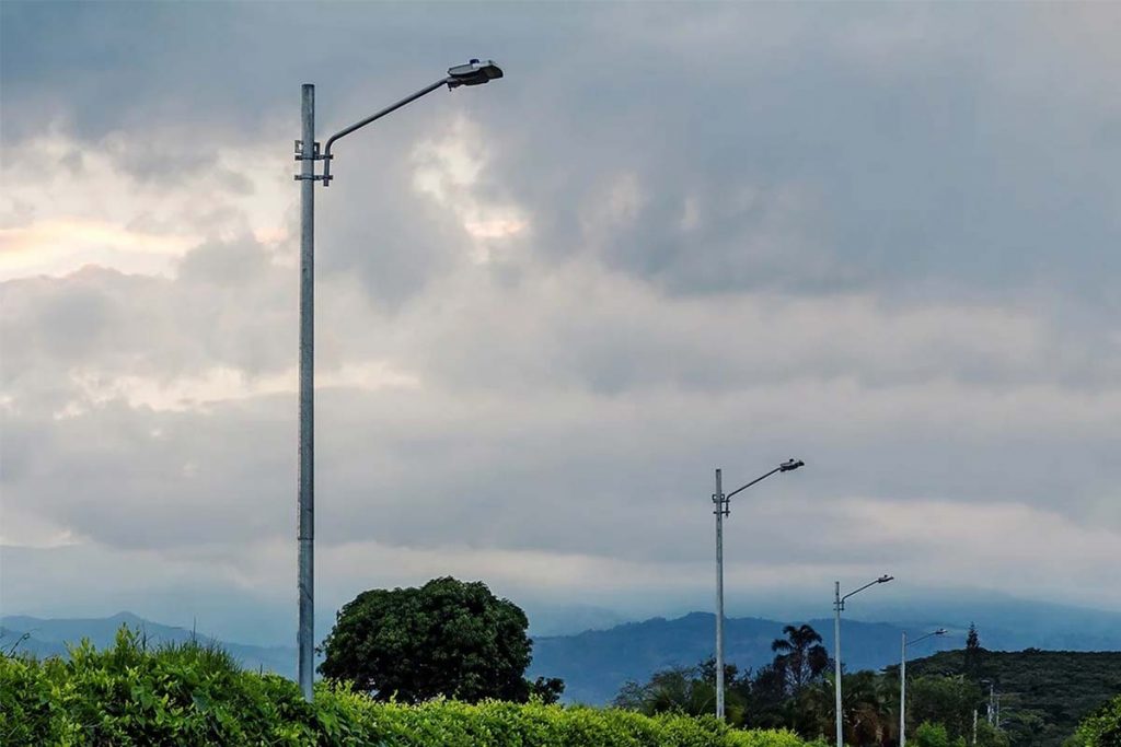 Street Light Fixture In Urban Roads in COLOMBIA 2