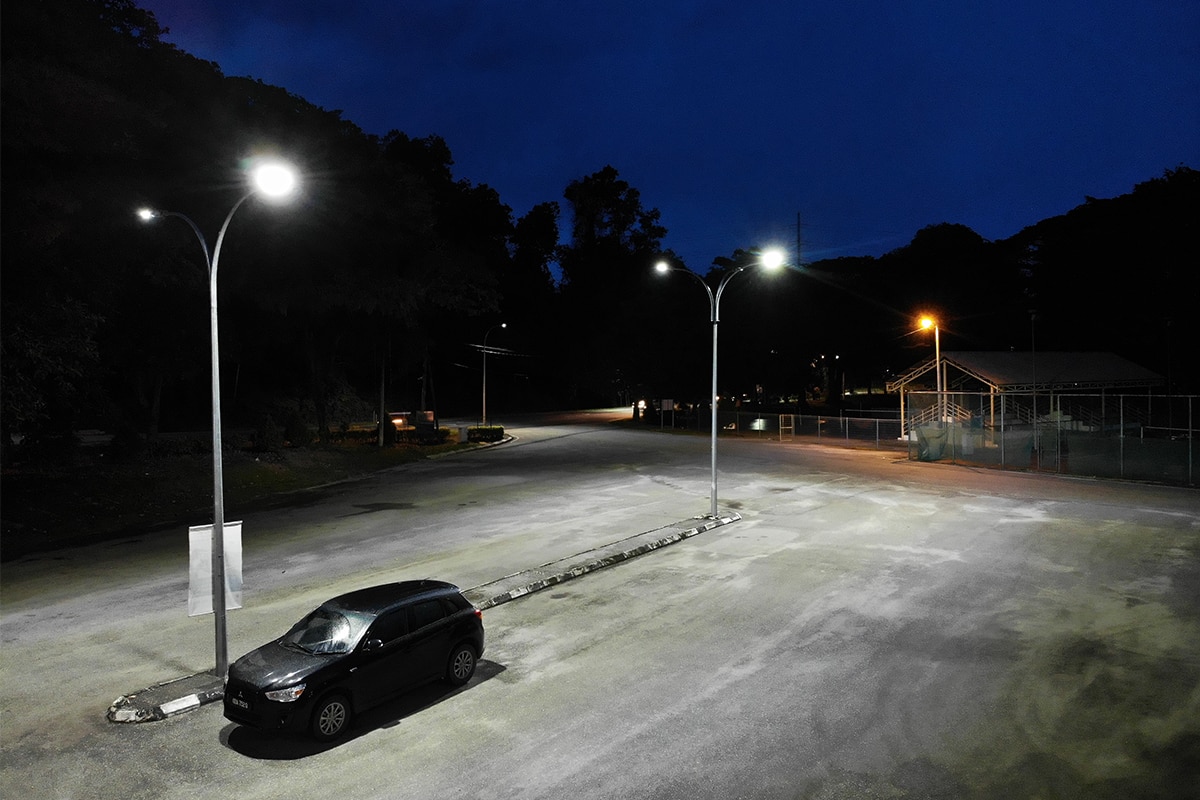 street light led 100w in Raub of Malaysia3