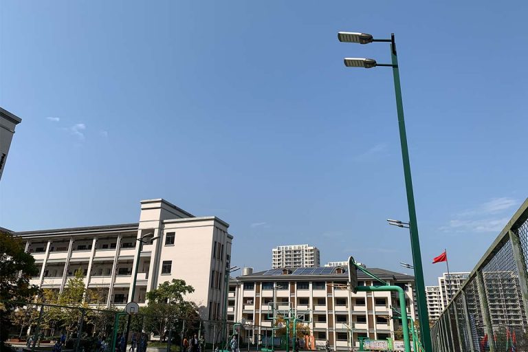 Series H Outdoor Street Light In Basketball Court In Hangzhou