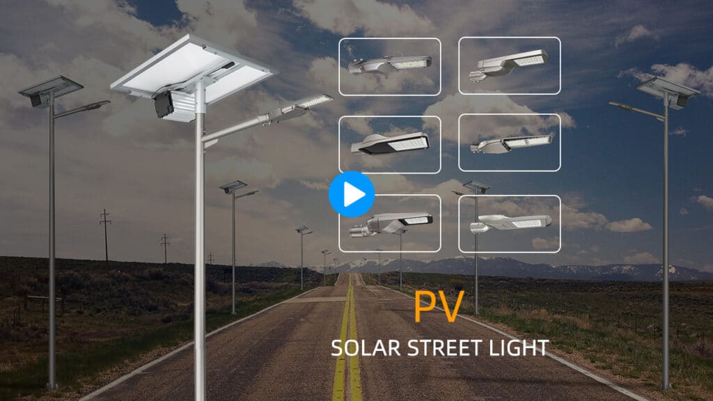 Solar Powered Street Lights