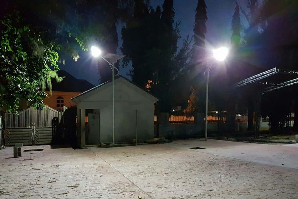 solar street light project in Nigeria