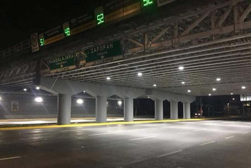 Series H tunnel lamp used for Under the bridge lighting in Mexico