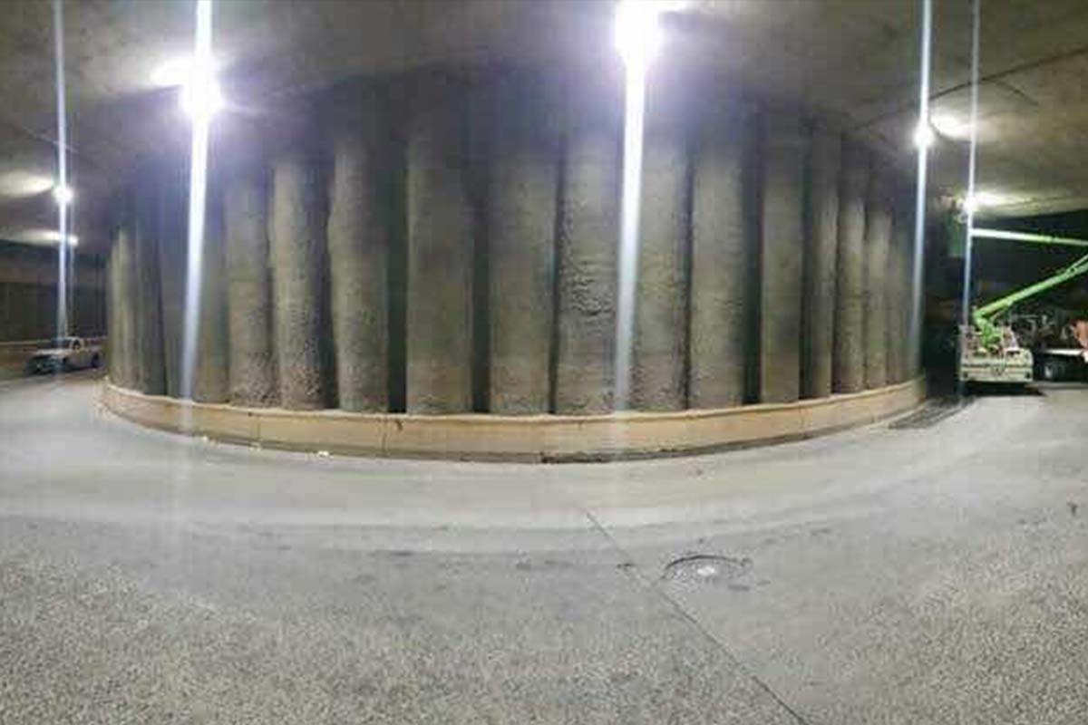 Series H tunnel lamp used for Under the bridge lighting in Mexico