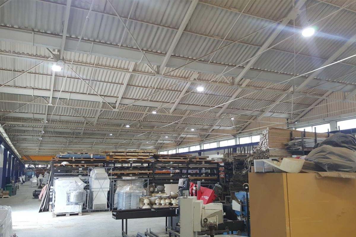 Led Light High Bay Warehouse Fixture Ufo Lamp Lighting Commercial