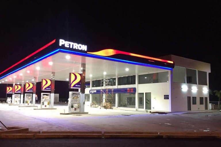 Series Primo led gas station light for petrol station in Malaysia