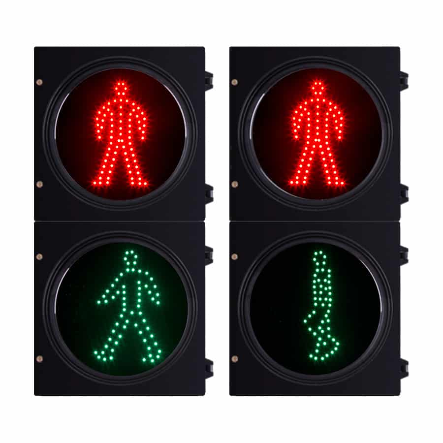 Bygger Begrænsning At blokere Pedestrian Traffic Light | 200mm & 300mm Crossing Signals