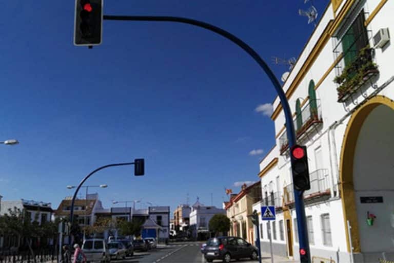 200mm Traffic Lights in Spain