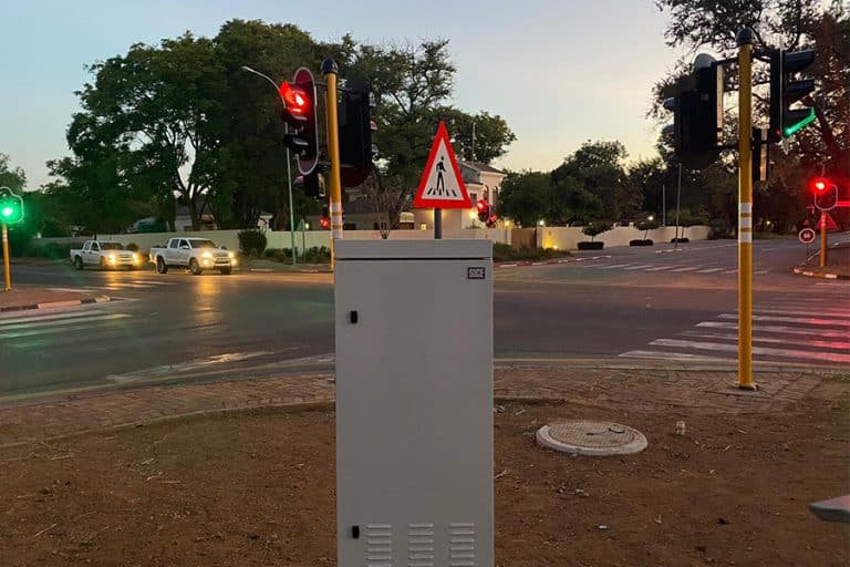 200mm LED Traffic Lights in Botswana