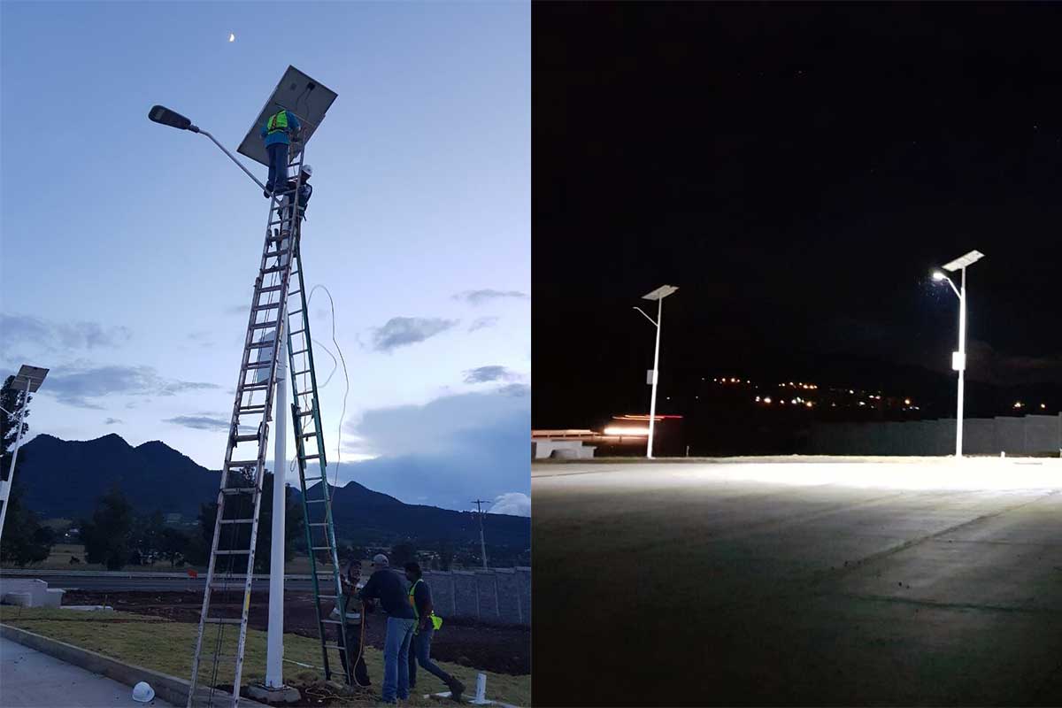 K series street light head for Solar street lamp system in Mexico-2