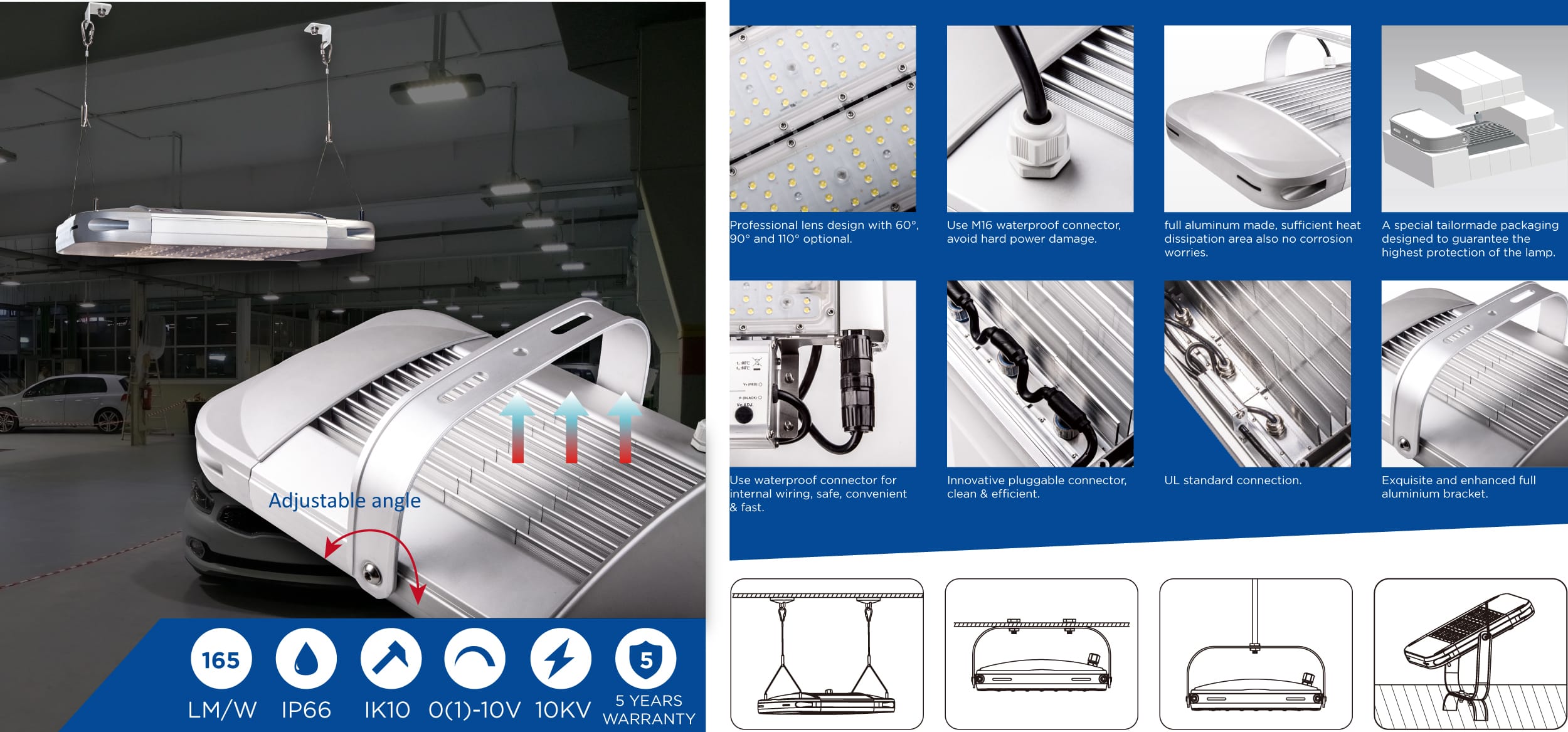 Modular Design High Bay Led Light