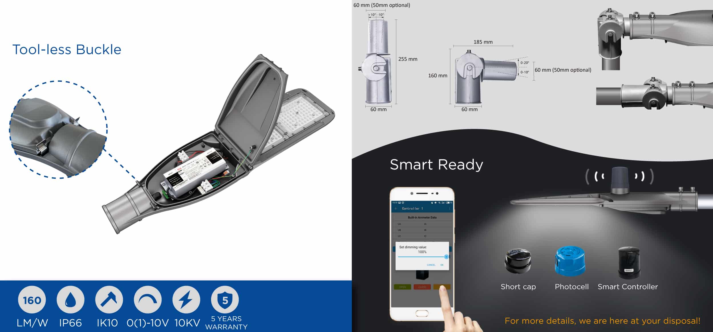 Kmini2 led light street