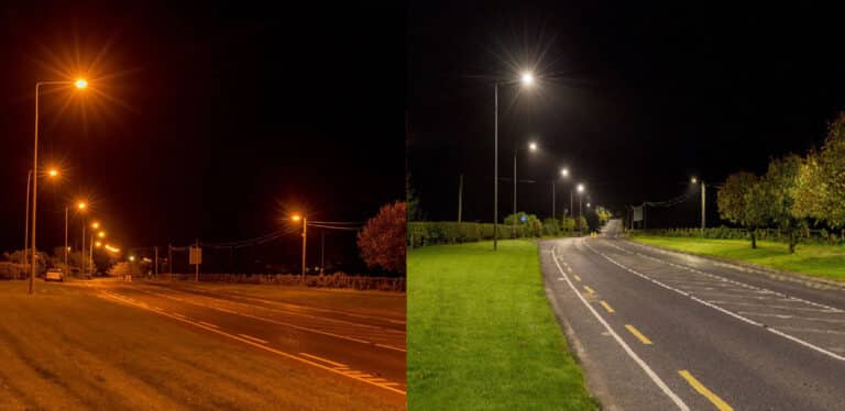 Energy performance contract of street lighting solution