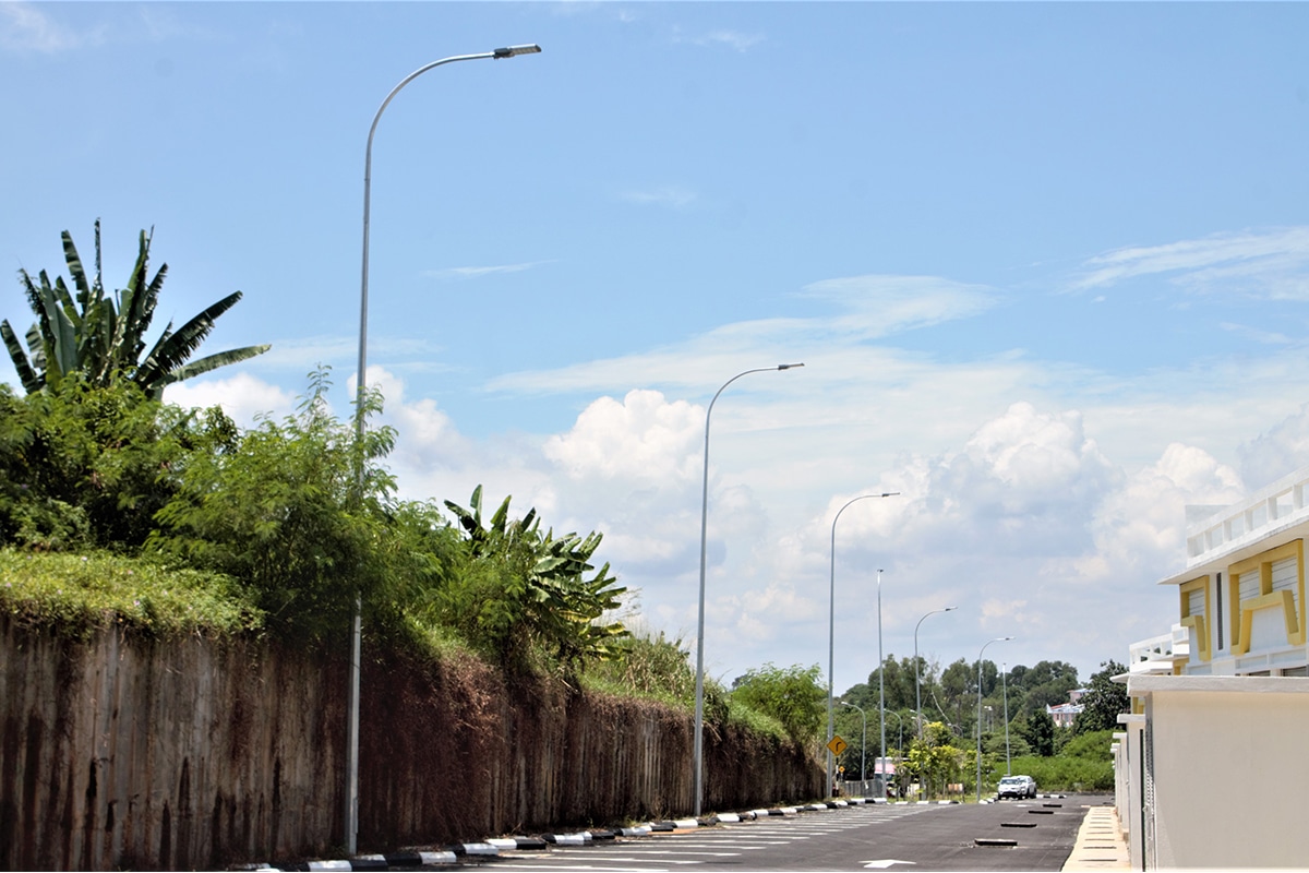 Waterproof street light