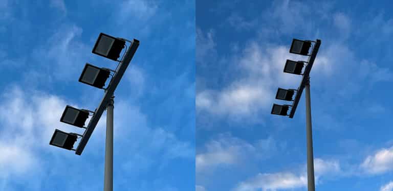 Effective projected area and static load test – outdoor luminaires