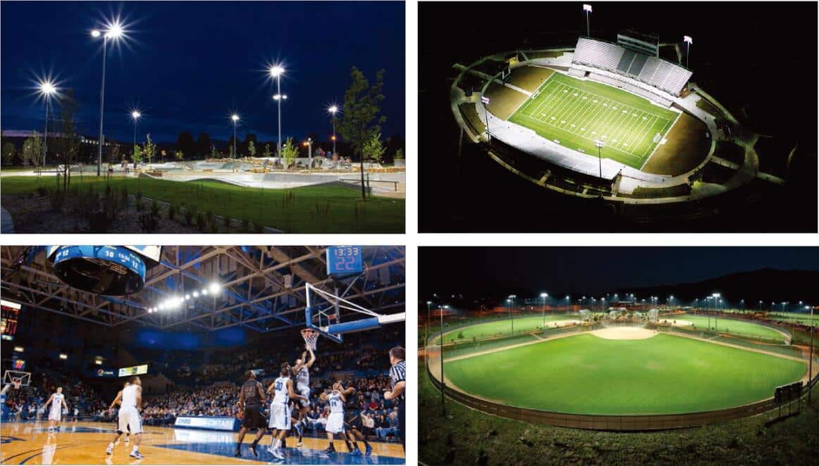 Outdoor sports lighting