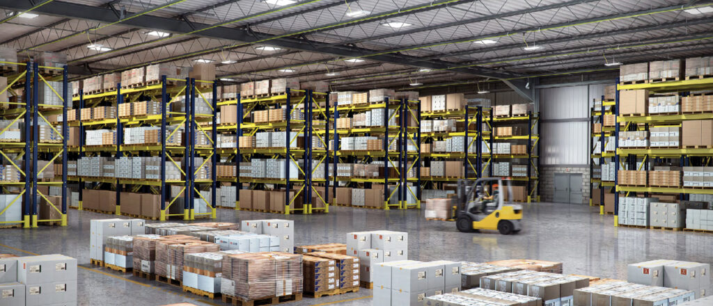 Warehouse lighting design