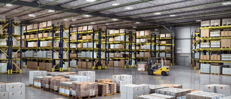 Warehouse lighting design
