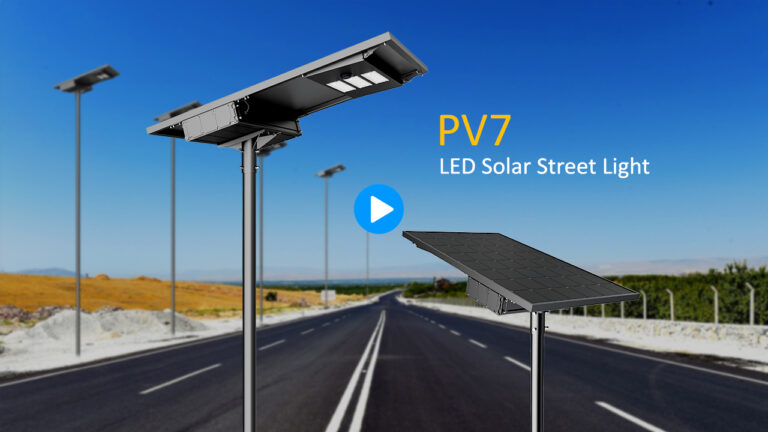 Series PV7 Integrated Solar LED Street Light