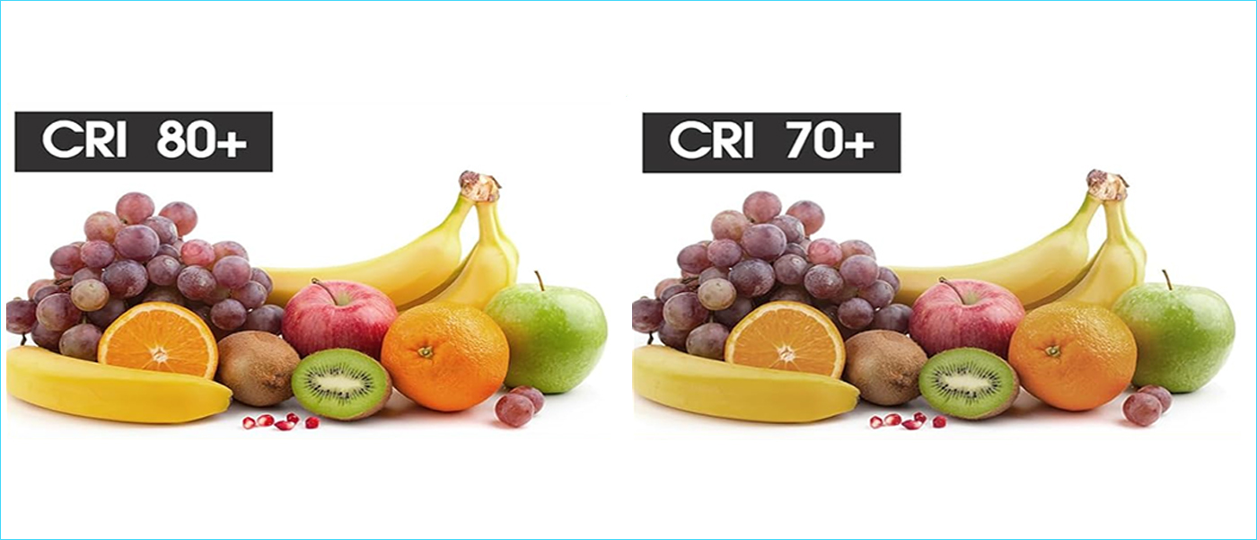 CRI vs luminous efficacy