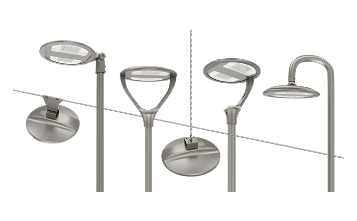 Height of street lights in residential areas