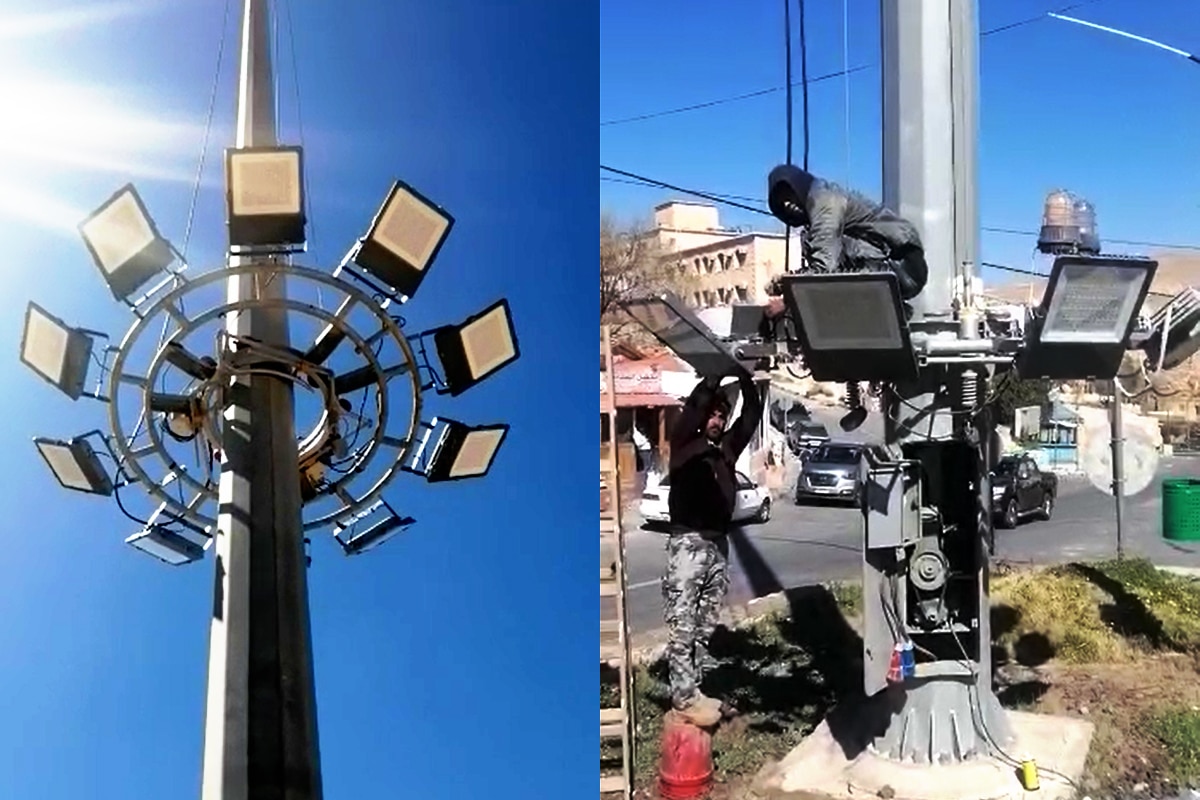 LED Floodlighting at the Jordanian Bazaar