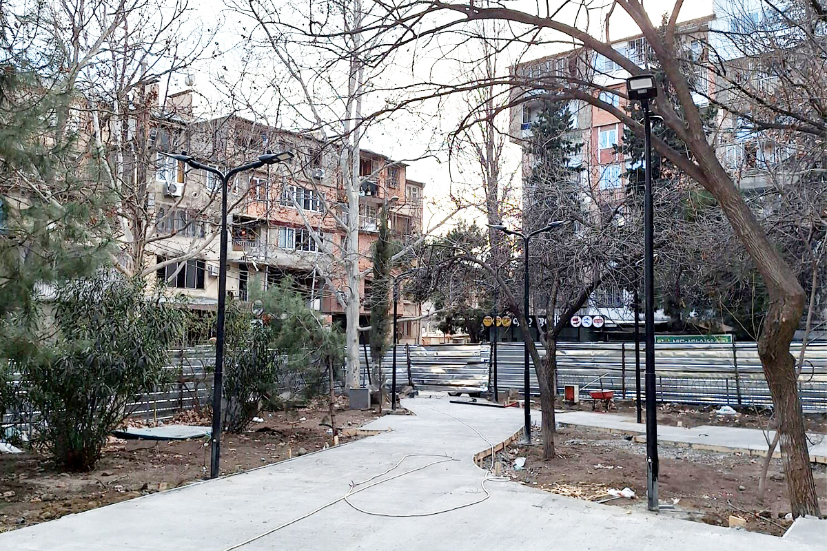 Pedestrian Walkway Lighting