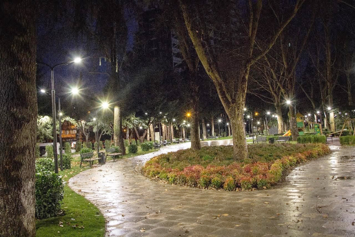 Pedestrian Walkway Lighting