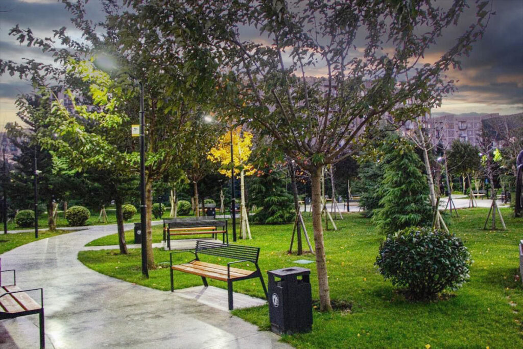 Pedestrian Walkway Lighting