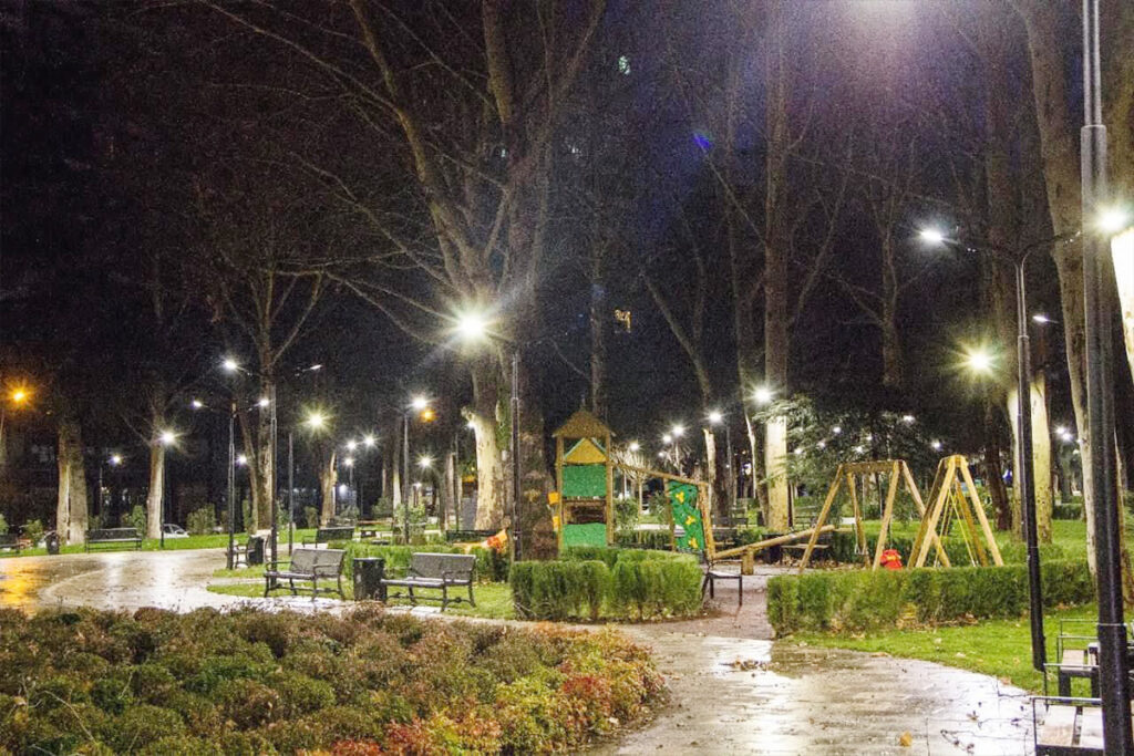 Pedestrian Walkway Lighting