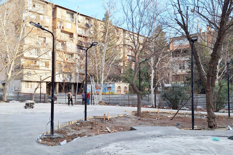 Pedestrian Walkway Lighting