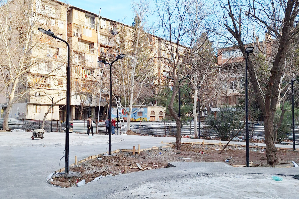 Pedestrian Walkway Lighting