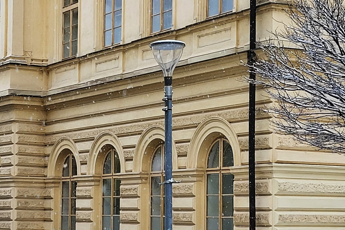 Series ZG-1088 Decorative Street Lights used for Pedestrian Walkways in Czech-2
