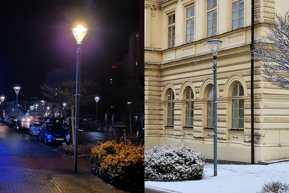 Series ZG-1088 Decorative Street Lights used for Pedestrian Walkways in Czech-3