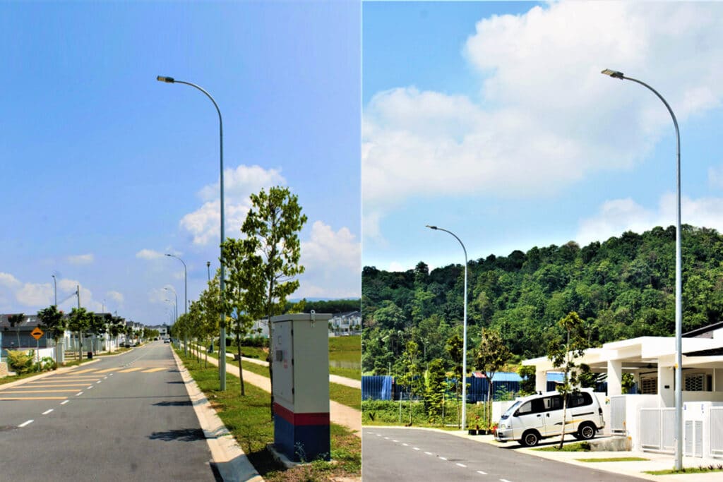 Series H Residential Street Lamps for Community Lighting in Malaysia-2