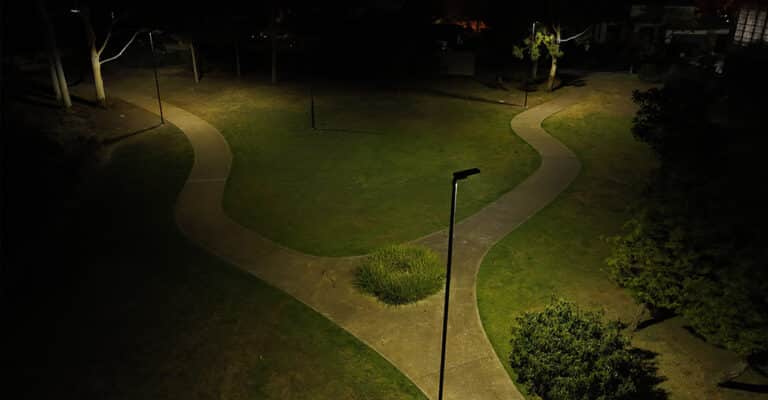 Energy efficient lighting in street lighting