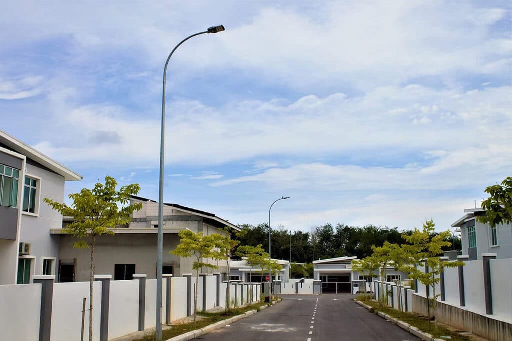street lighting project in Southeast Asia Malaysia Indonesia