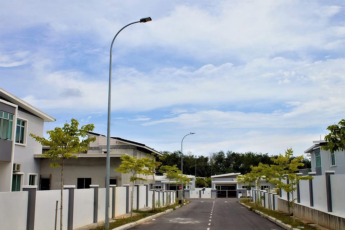 street lighting project in Southeast Asia Malaysia Indonesia