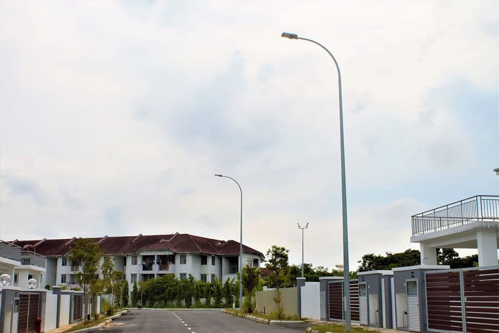 street lighting project in tropical climate countries