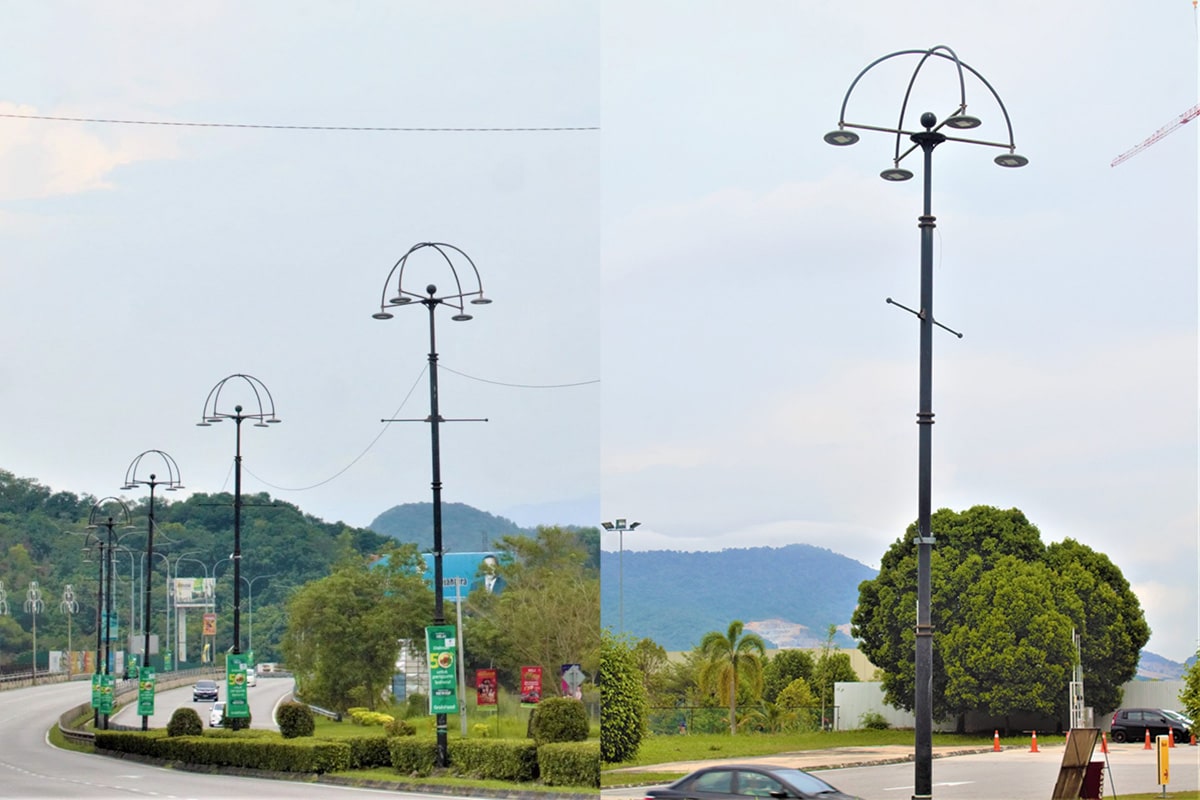 Pendant Street Light Design