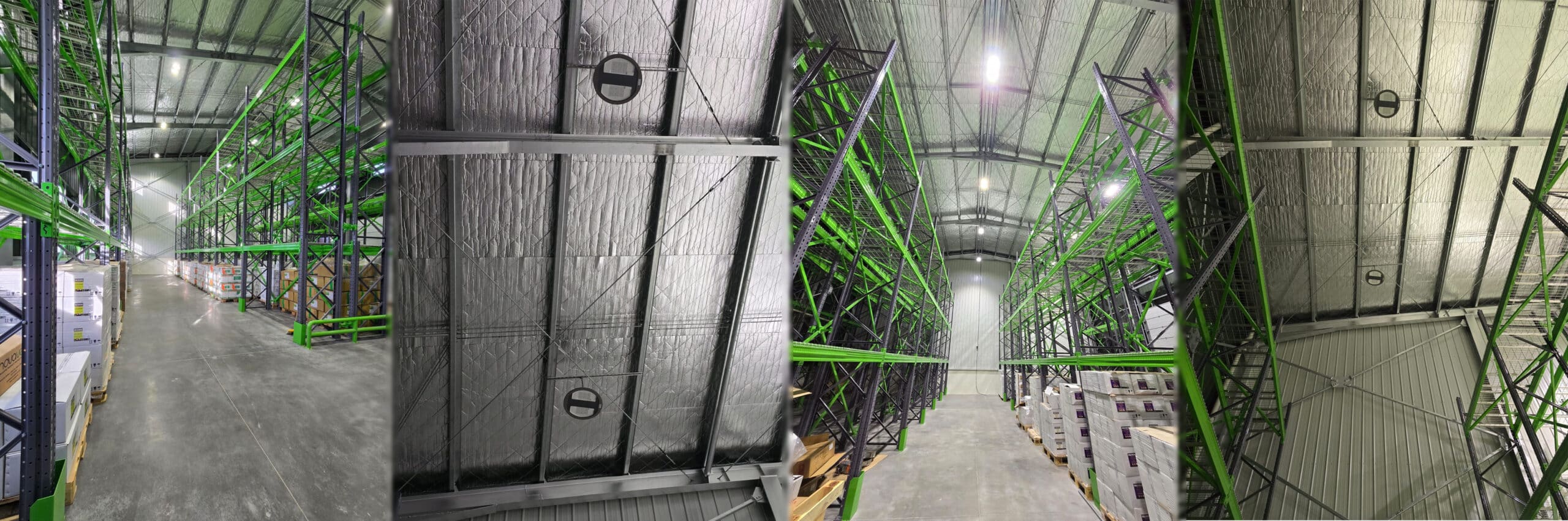 Warehouse lighting inside
