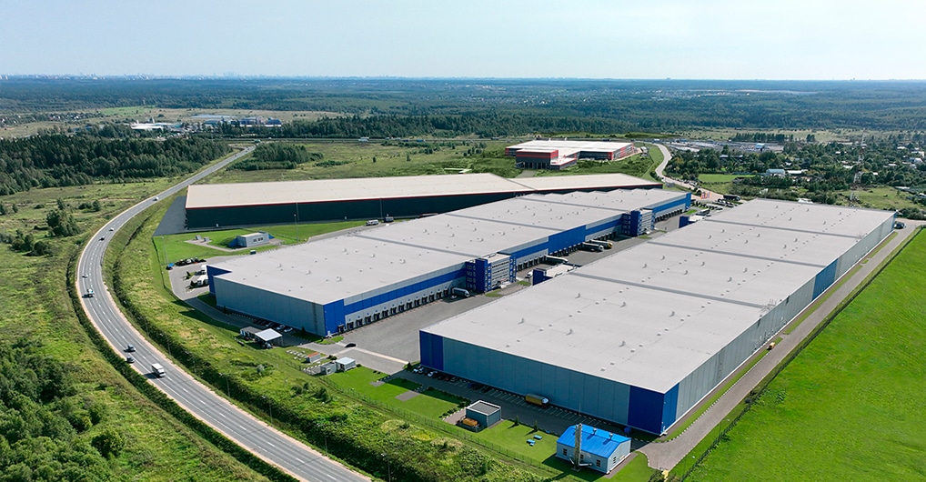 Warehouse outdoor lighting