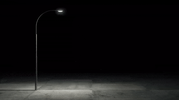 LED street light flickering