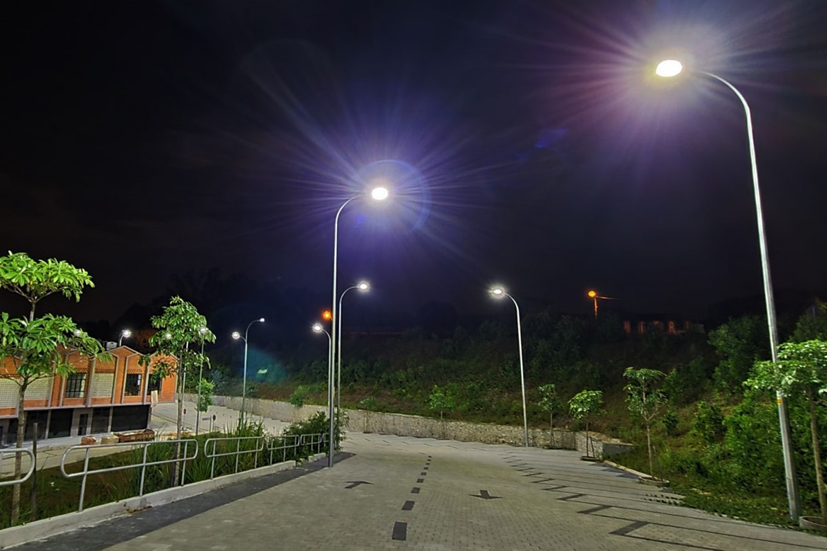 commercial area LED street light Malaysia