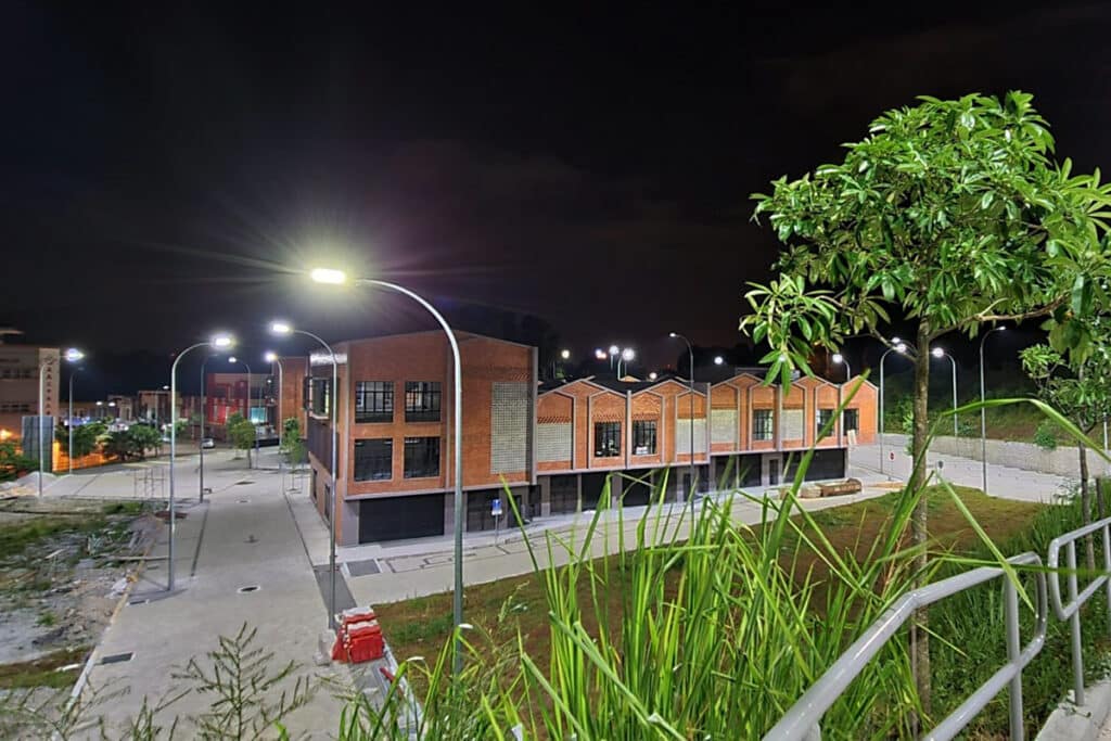 smart dimming LED street light Malaysia