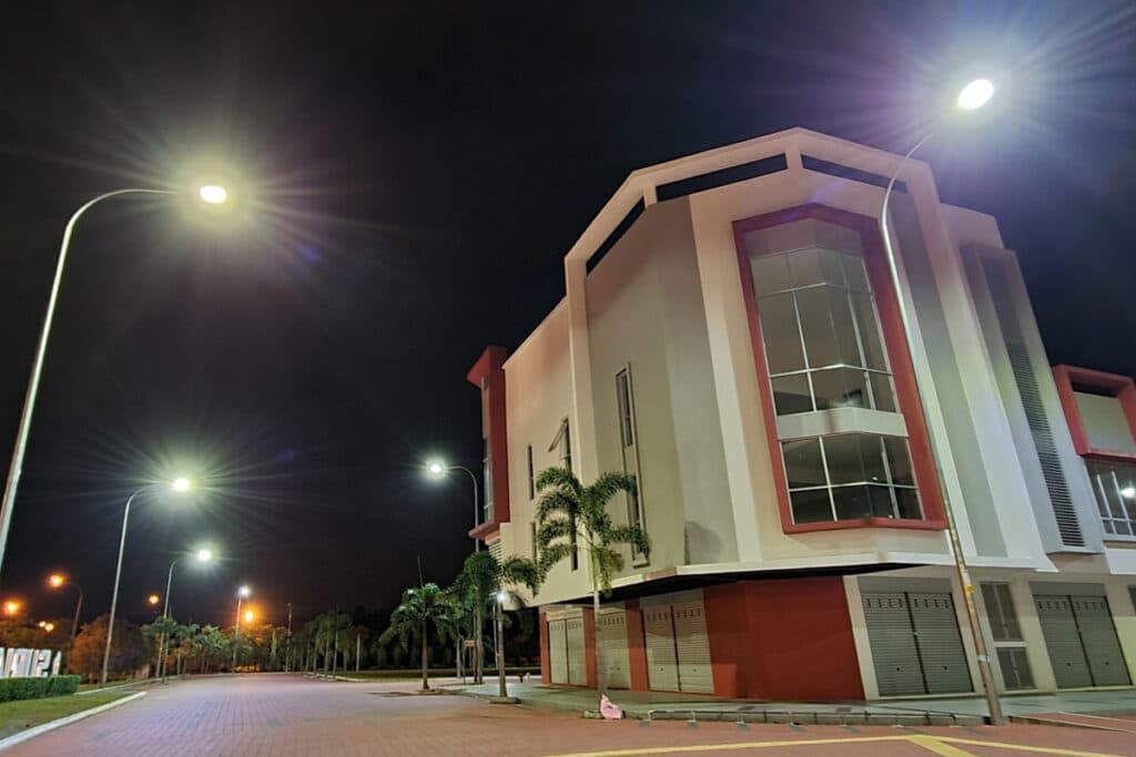 Anti Glare Commercial LED Road Lamp Fixtures
