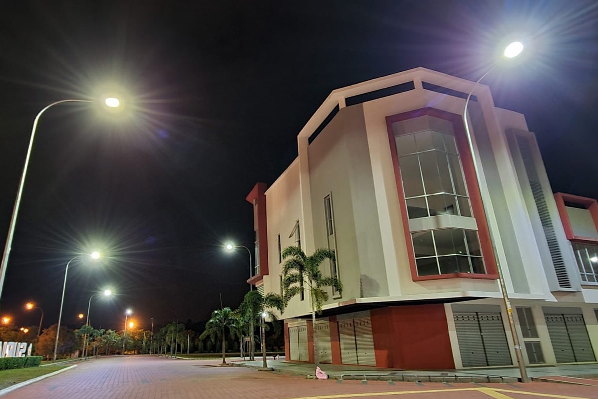 Anti Glare Commercial LED Road Lamp Fixtures