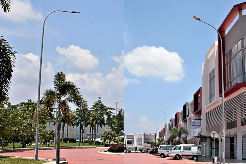 Commercial Street LED Road Lamp Solution