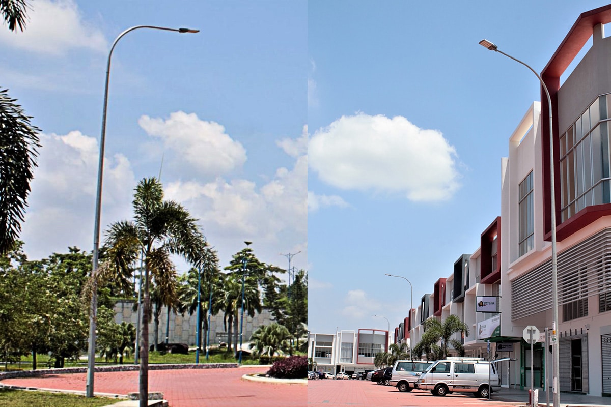 Commercial Street LED Road Lamp Solution